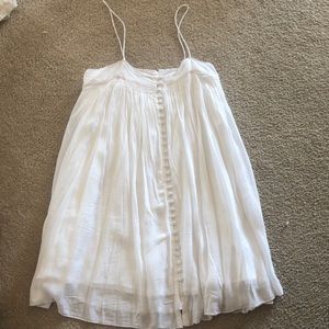 NWT on the road sundress white